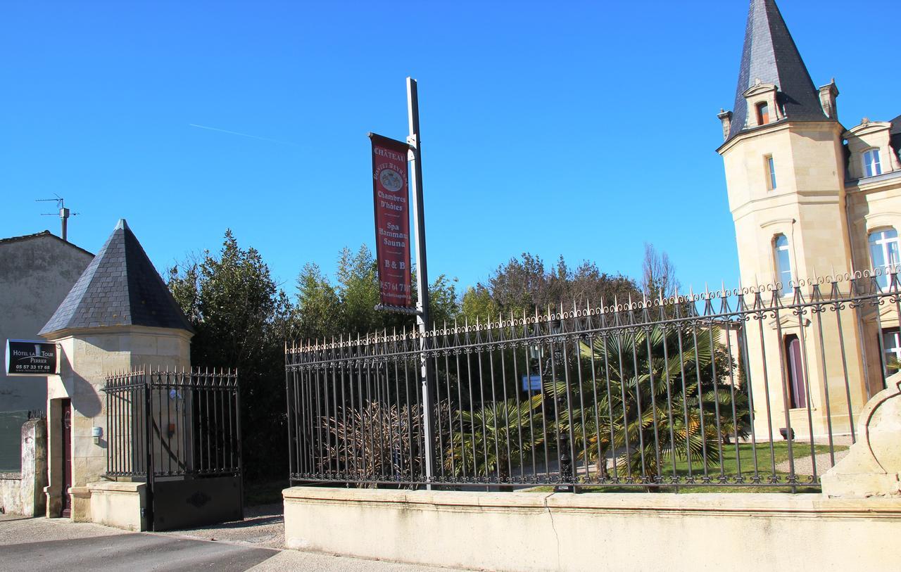 Hôtel La Tour Perrier Eyrans-de Soudiac Extérieur photo